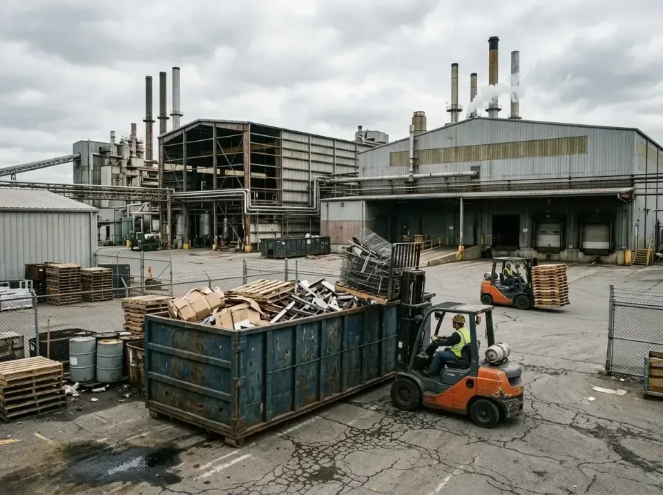 industrial-factory-scrap-conta-003 — frequently asked questions, Cheap Roll-off Dumpster Rentals in Savanna, IL
